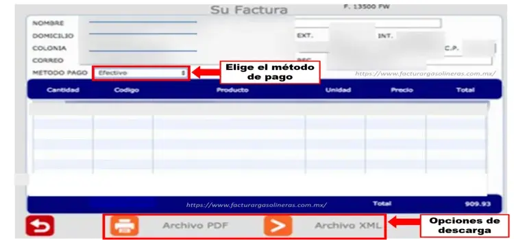 descargar factura controlnet